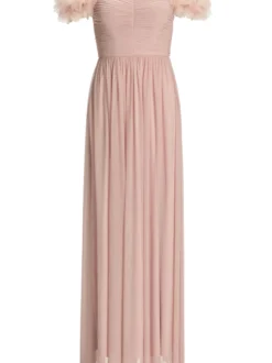 Hey Kyla Damen Abendkleid in altrosa - Ärmel: ohne Arm