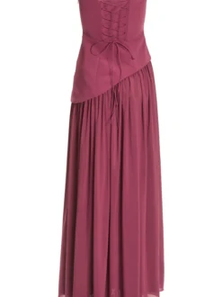 Hey Kyla Damen Abendkleid in himbeer - Ärmel: ohne Arm