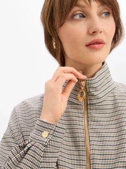 HUGO Damen Blouson - Amefine in beige braun