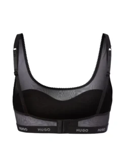 HUGO Damen Bralette - Unwattiert in schwarz
