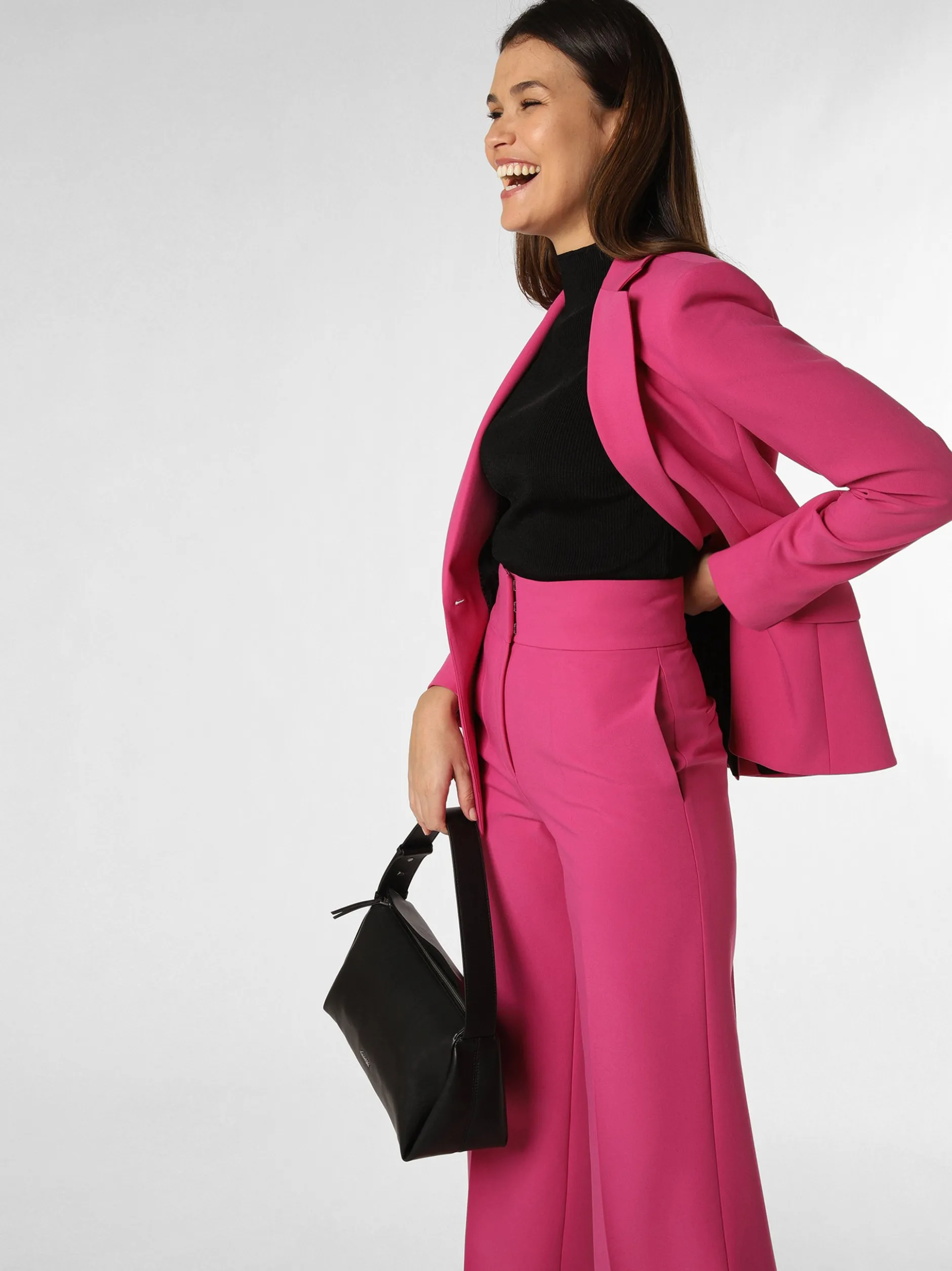 HUGO Damen Hose - Himia in pink - Länge: lang