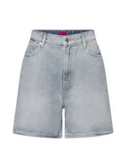 HUGO Damen Jeans-Shorts - Gelita in bleached