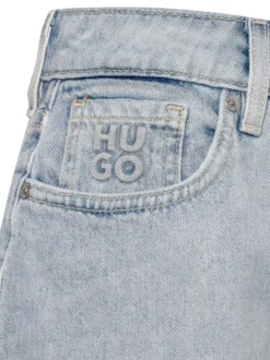 HUGO Damen Jeans-Shorts - Gelita in bleached