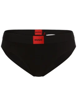 HUGO Damen Slip in schwarz