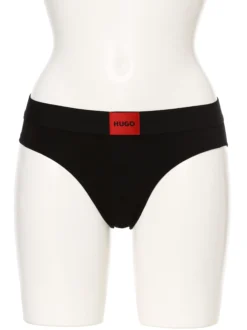 HUGO Damen Slip in schwarz