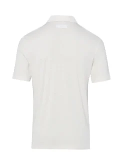 HUGO Herren Poloshirt mit Leinen-Anteil - Dulinen in ecru