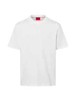 HUGO Herren T-Shirt - Dapolino in ecru - Ärmel: kurzarm