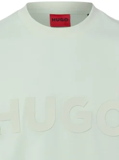 HUGO Herren T-Shirt - Dinkee in mint - Ärmel: kurzarm