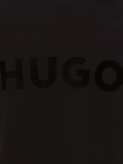 HUGO Herren T-Shirt - Dinkee in schwarz - Ärmel: kurzarm