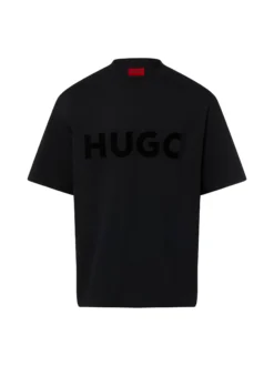 HUGO Herren T-Shirt - Dinkee in schwarz - Ärmel: kurzarm