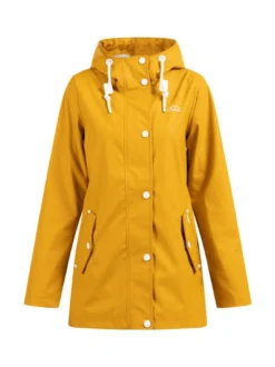 ICEBOUND Damen Regenjacke in gelb