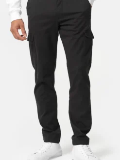 Indicode Herren Cargohose - INWalmie in schwarz