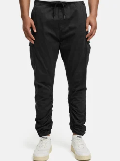 Indicode Herren Cargohose - INProff in schwarz