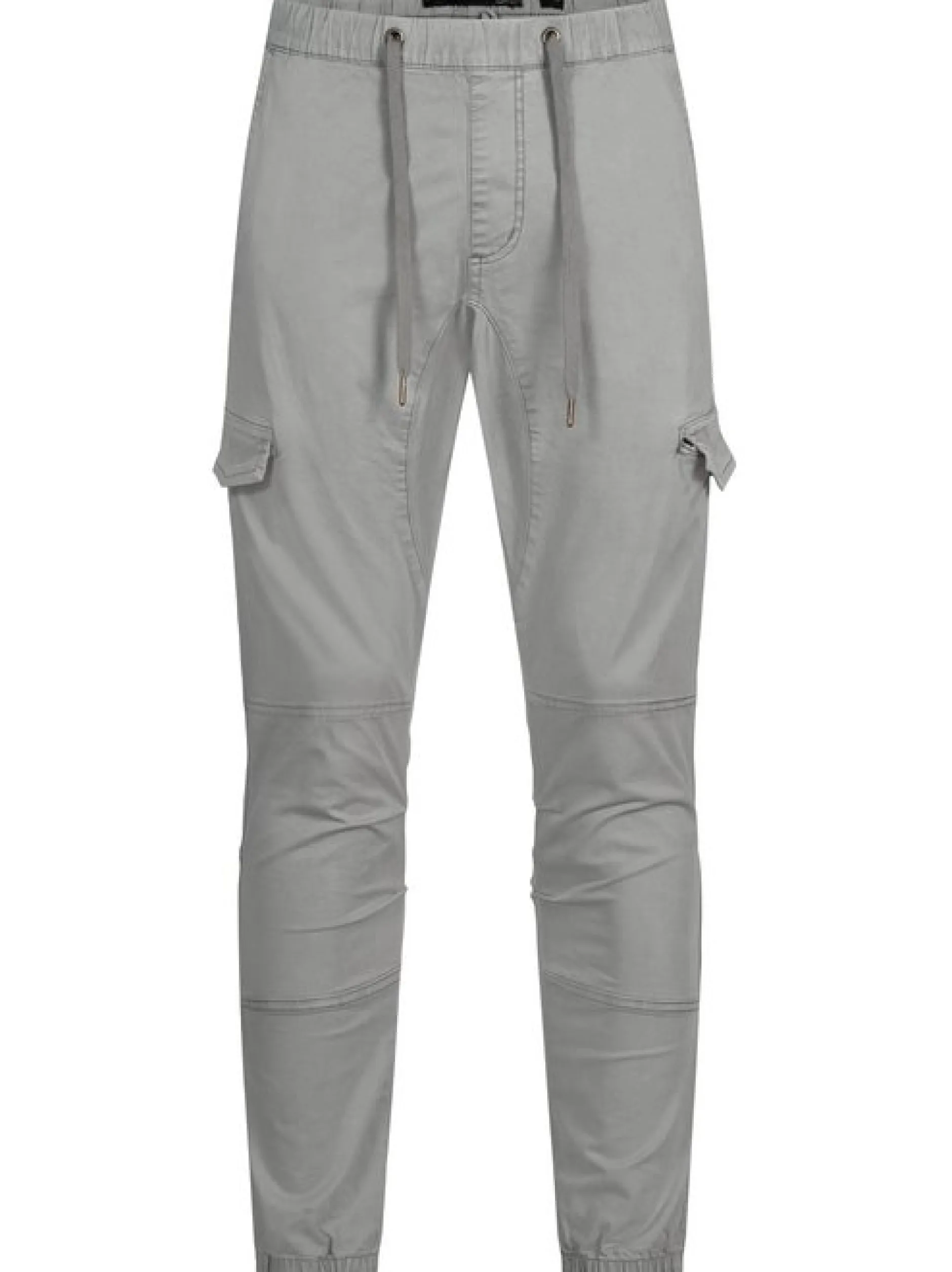 Indicode Herren Cargohose - INPillus in hellgrau