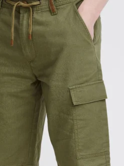 Indicode Herren Cargoshorts - IDMosato in oliv