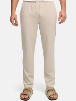 Indicode Herren Chinohose - INNogo in taupe beige
