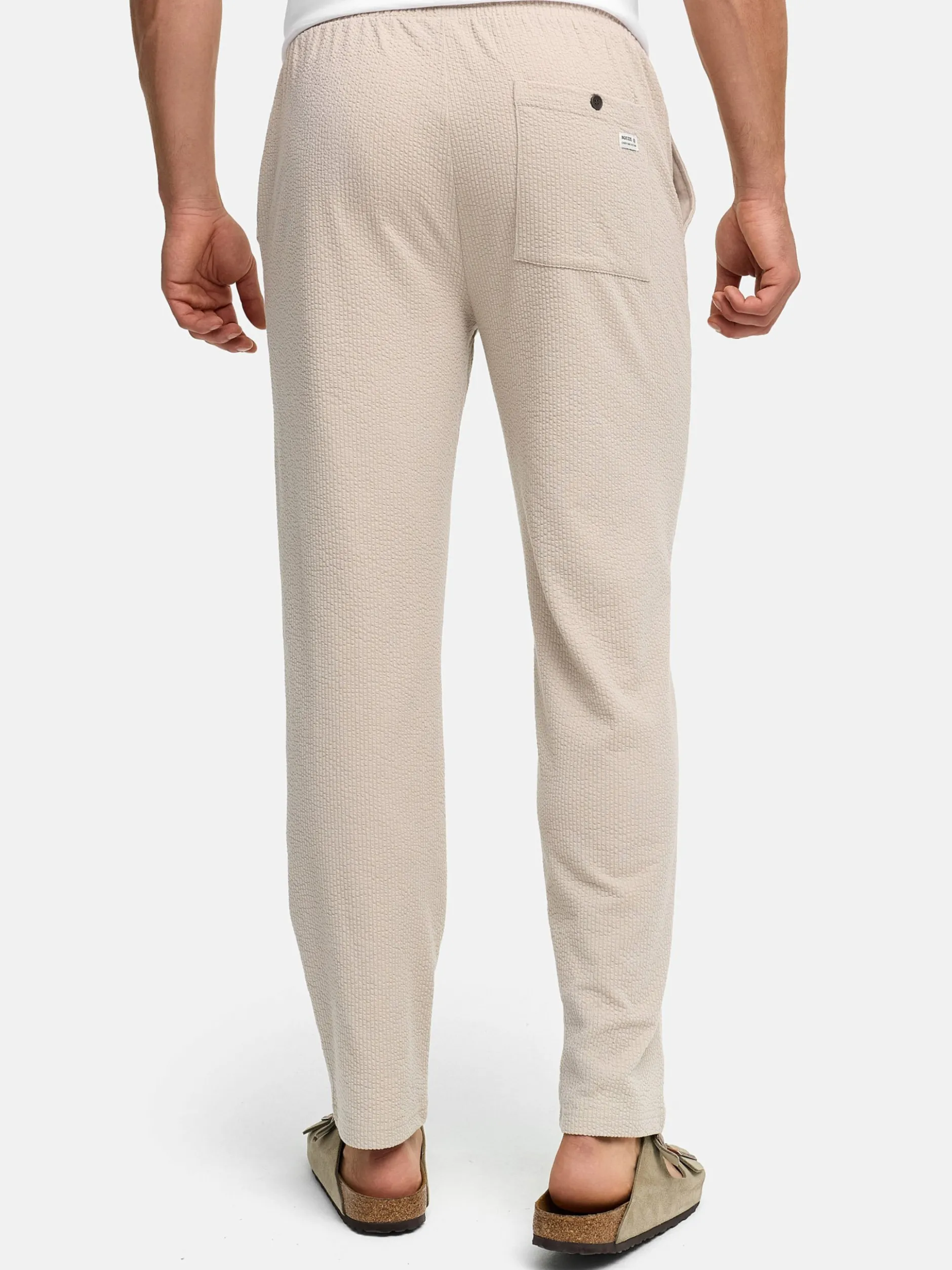 Indicode Herren Chinohose - INNogo in taupe beige
