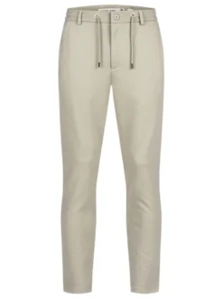 Indicode Herren Chinohose - INNezzo String Pant in beige grau