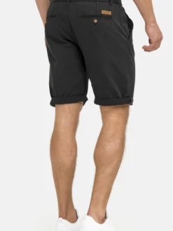 Indicode Herren Chino Shorts - Cuba in schwarz