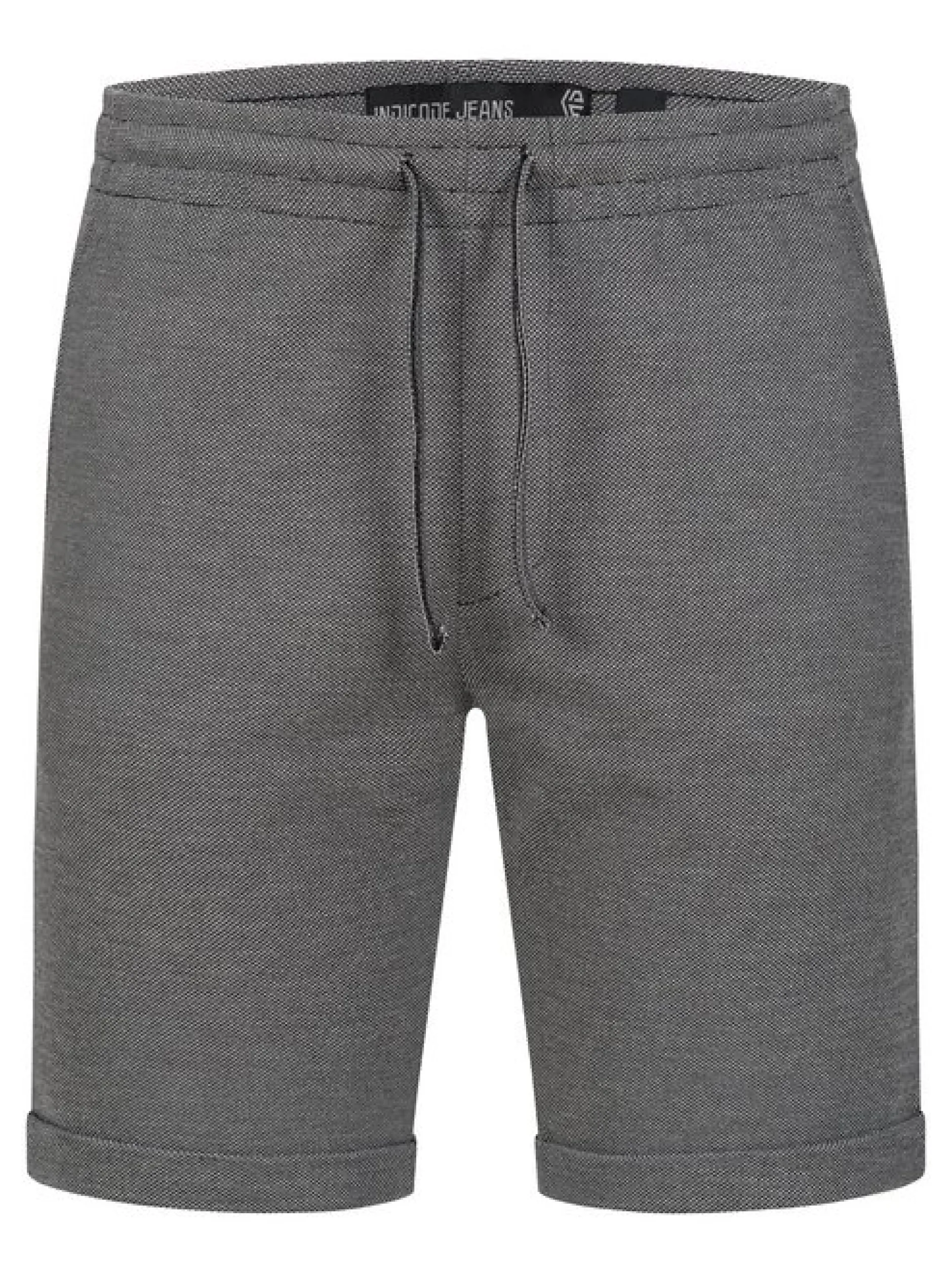 Indicode Herren Chinoshorts - INTovey in anthrazit