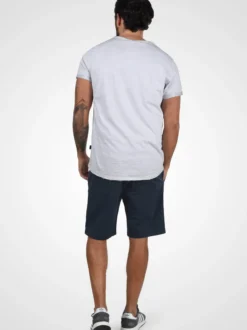Indicode Herren Chinoshorts - IDAbbey in marine