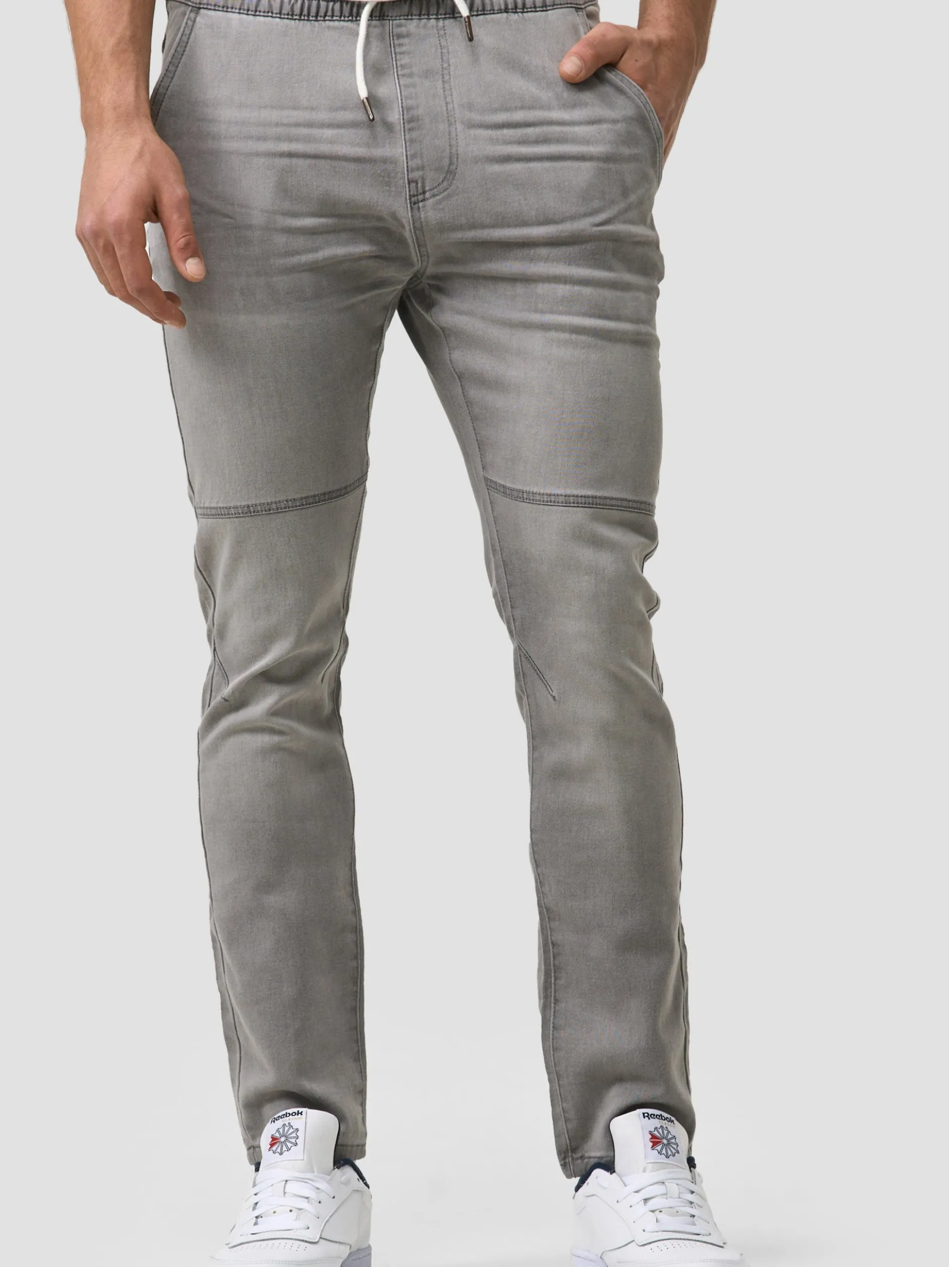 Indicode Herren Hose - Fabrizio in grau