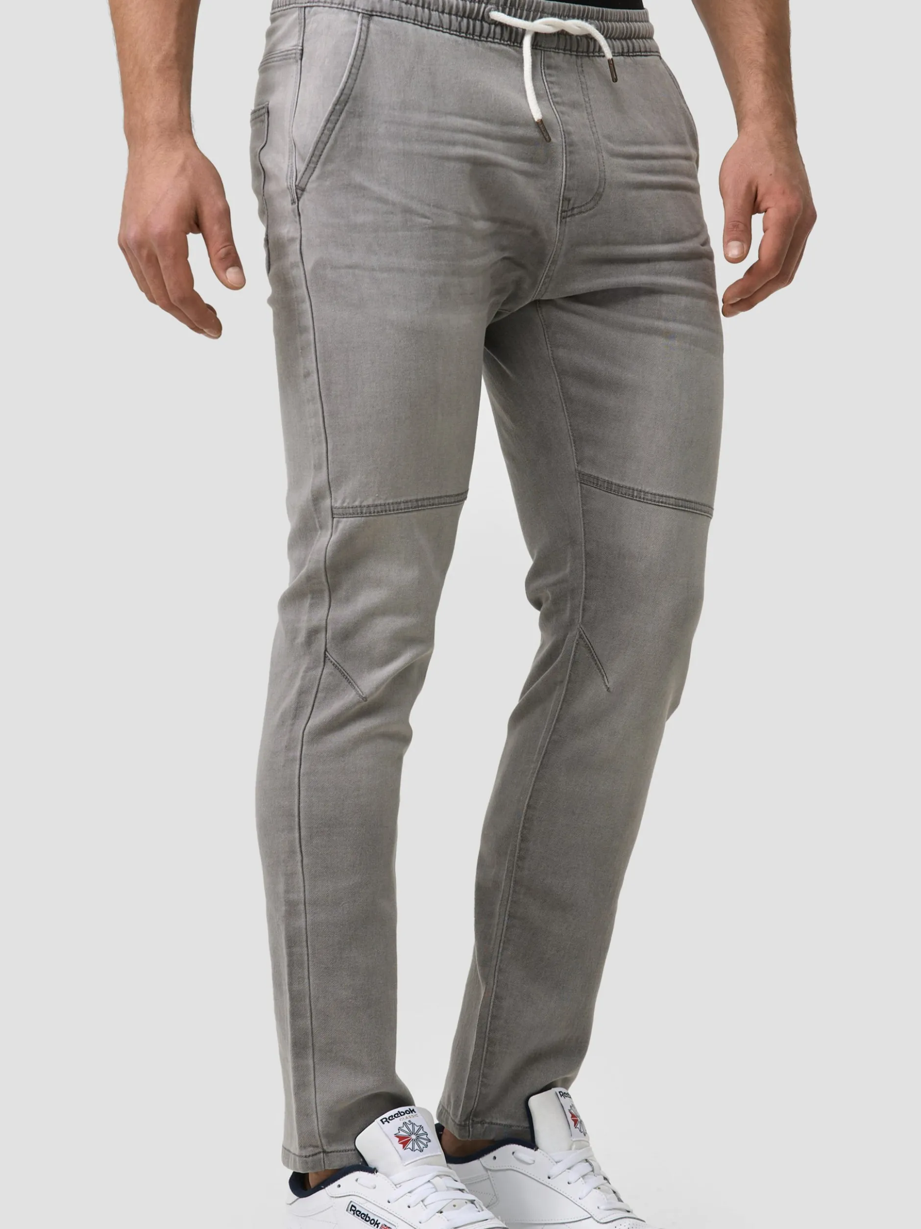 Indicode Herren Hose - Fabrizio in grau
