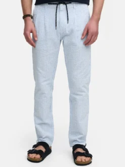 Indicode Herren Hose - INWebb in blau braun