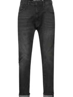 Indicode Herren Jeanshose - INChammy in schwarz fuchsia