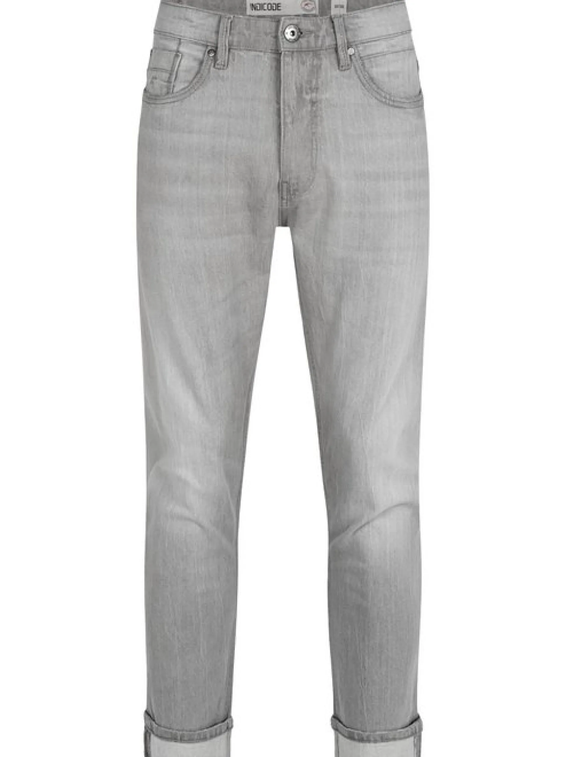 Indicode Herren Jeanshose - INChammy in hellgrau grau