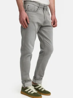 Indicode Herren Jeanshose - INChammy in hellgrau grau