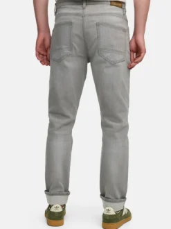 Indicode Herren Jeanshose - INChammy in hellgrau grau