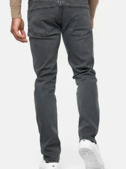 Indicode Herren Jeanshose - INSamario in anthrazit grau