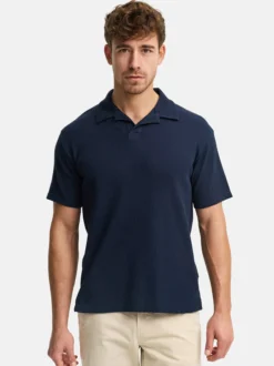 Indicode Herren Poloshirt - INBimmer in blau