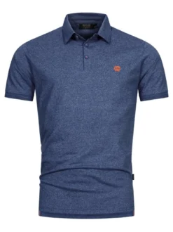 Indicode Herren Poloshirt - INTorrance in blau