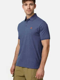 Indicode Herren Poloshirt - INTorrance in blau