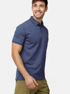 Indicode Herren Poloshirt - INTorrance in blau