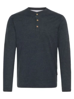 Indicode Herren Rundhalsshirt - IDGifford in blau