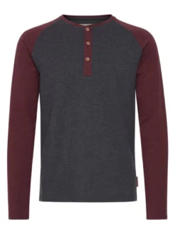 Indicode Herren Rundhalsshirt - IDWinston in rot