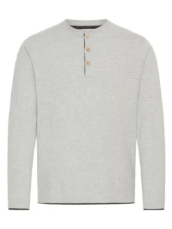 Indicode Herren Rundhalsshirt - IDGifford in grau