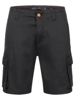 Indicode Herren Shorts Cargo - INSolupe in schwarz