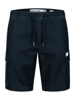 Indicode Herren Shorts Cargo - INCorry in blau