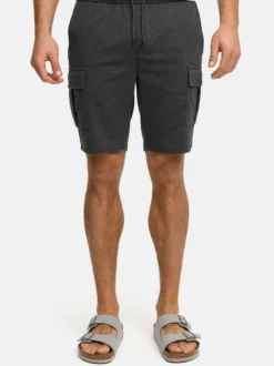 Indicode Herren Shorts Cargo - INNezzo Cargo Shorts in anthrazit