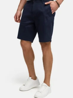 Indicode Herren Shorts Chino - INSeven in marine