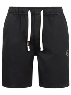 Indicode Herren Shorts Chino - Kendari in schwarz