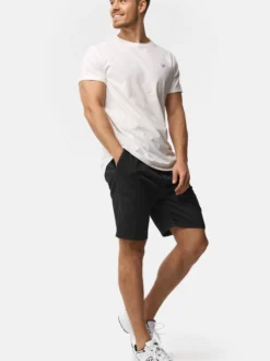 Indicode Herren Shorts Chino - Kendari in schwarz