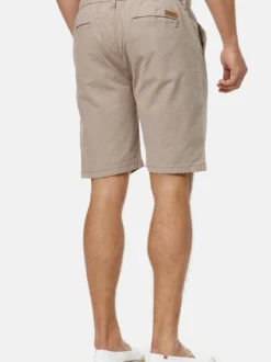 Indicode Herren Shorts Chino - Oklahoma in beige