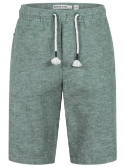 Indicode Herren Shorts Chino - INLino Short in grün