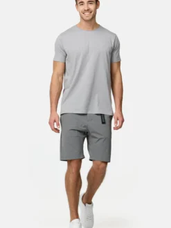 Indicode Herren Shorts Chino - INGareth in grau anthrazit