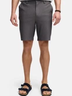 Indicode Herren Shorts - INGustiono in anthrazit grau
